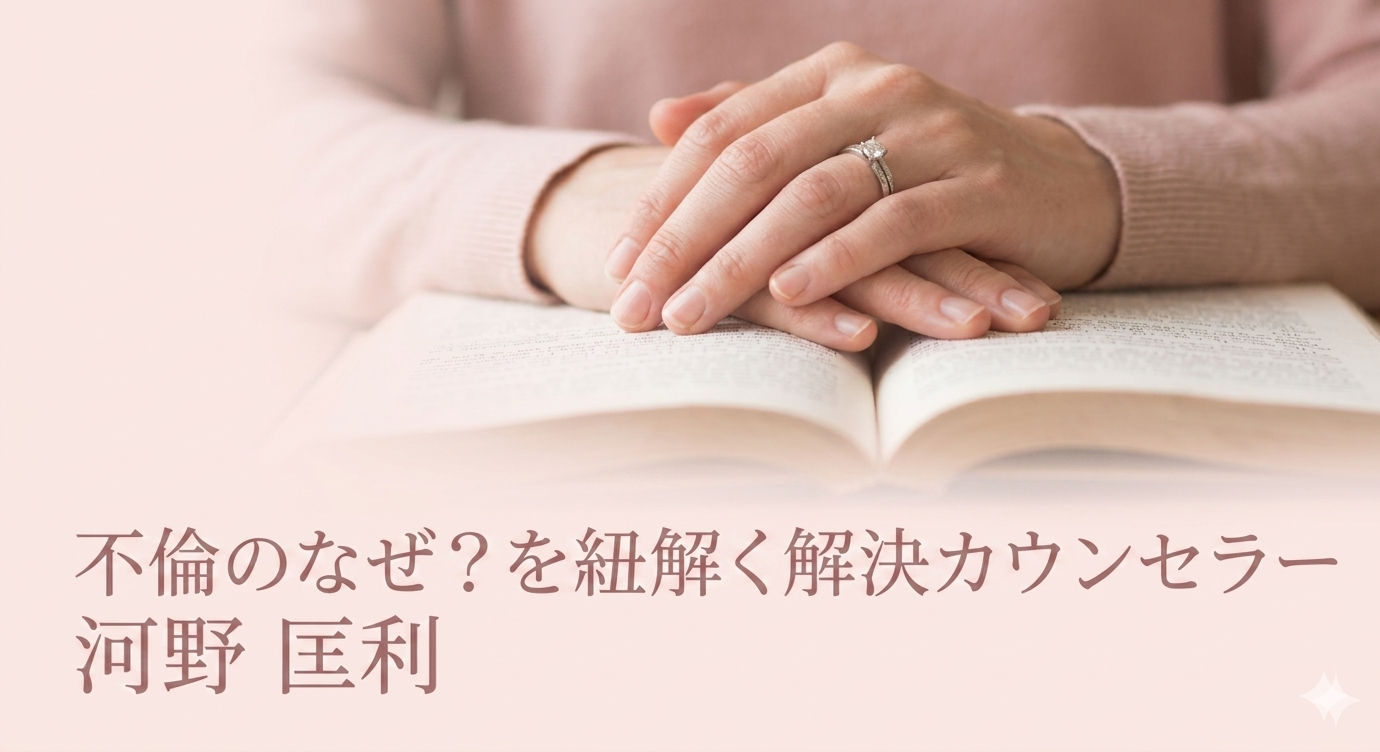 相談者に耳を傾ける不倫問題専門カウンセラー